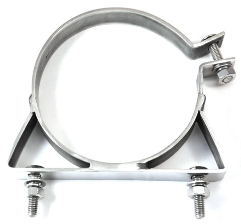 7” Lower Exhaust Frame Bracket for Kenworth Aerocab Stack Stainless UP#21292