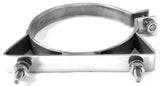 7” Lower Exhaust Frame Bracket for Kenworth Aerocab Stack Stainless UP#21292