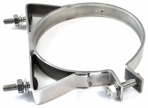 Exhaust Frame Lower Bracket 6" for Kenworth Aero Cab 6" Stack Steel UP#21296