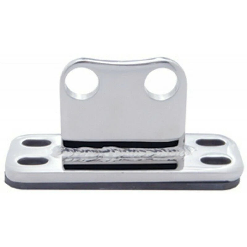 Fits Peterbilt Lower Exhaust Cab Bracket 304 Stainless Steel Flat Base UP21300