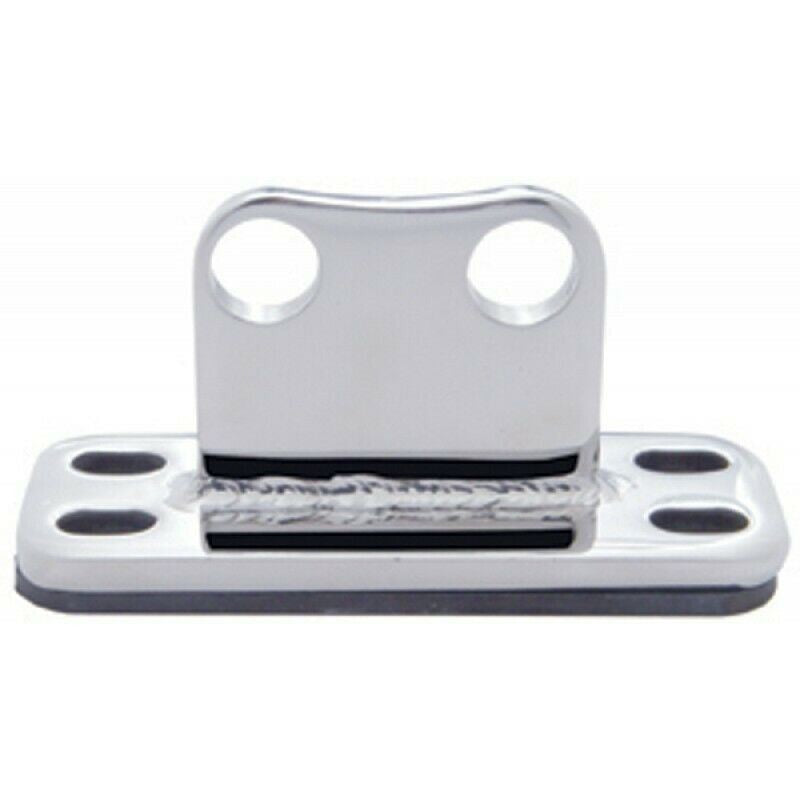 Fits Peterbilt Lower Exhaust Cab Bracket 304 Stainless Steel Flat Base UP21300