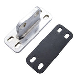 Fits Peterbilt Lower Exhaust Cab Bracket 304 Stainless Steel Flat Base UP21300