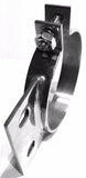 Exhaust Stack 4” Mount Bracket 379 359 Peterbilt 1987-1993 Stainless UP#21331