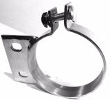 Exhaust Stack 4” Mount Bracket 379 359 Peterbilt 1987-1993 Stainless UP#21331