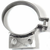 Exhaust Stack Bracket/Clamp for 379 359 Peterbilt 1987-95 Stainless 5" UP#21332