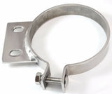 Exhaust Stack Bracket/Clamp for 379 359 Peterbilt 1987-95 Stainless 5" UP#21332