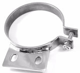 Exhaust Stack Bracket/Clamp for 379 359 Peterbilt 1987-95 Stainless 5" UP#21332