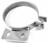 Exhaust Stack Bracket/Clamp for 379 359 Peterbilt 1987-95 Stainless 5" UP#21332