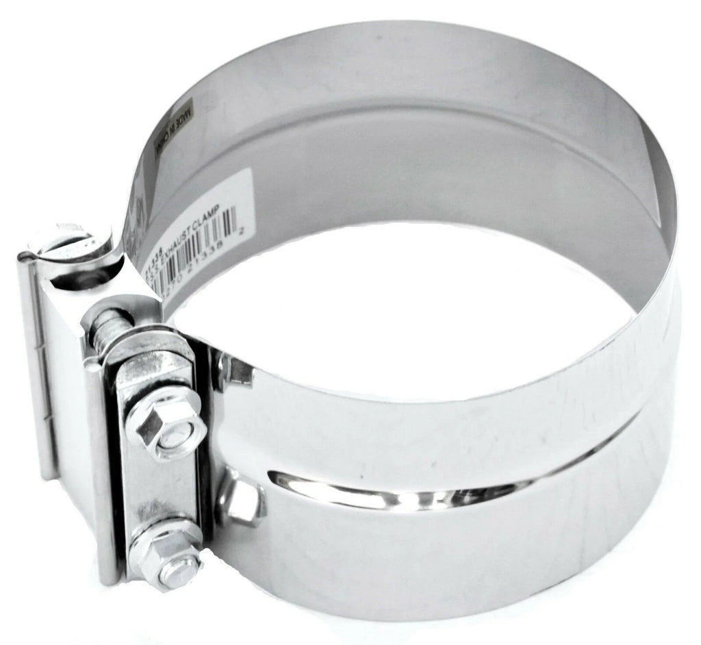 Exhaust Clamp 5” I.D./O.D. Preformed Stack Clamp Stainless Steel UP#21338 Each