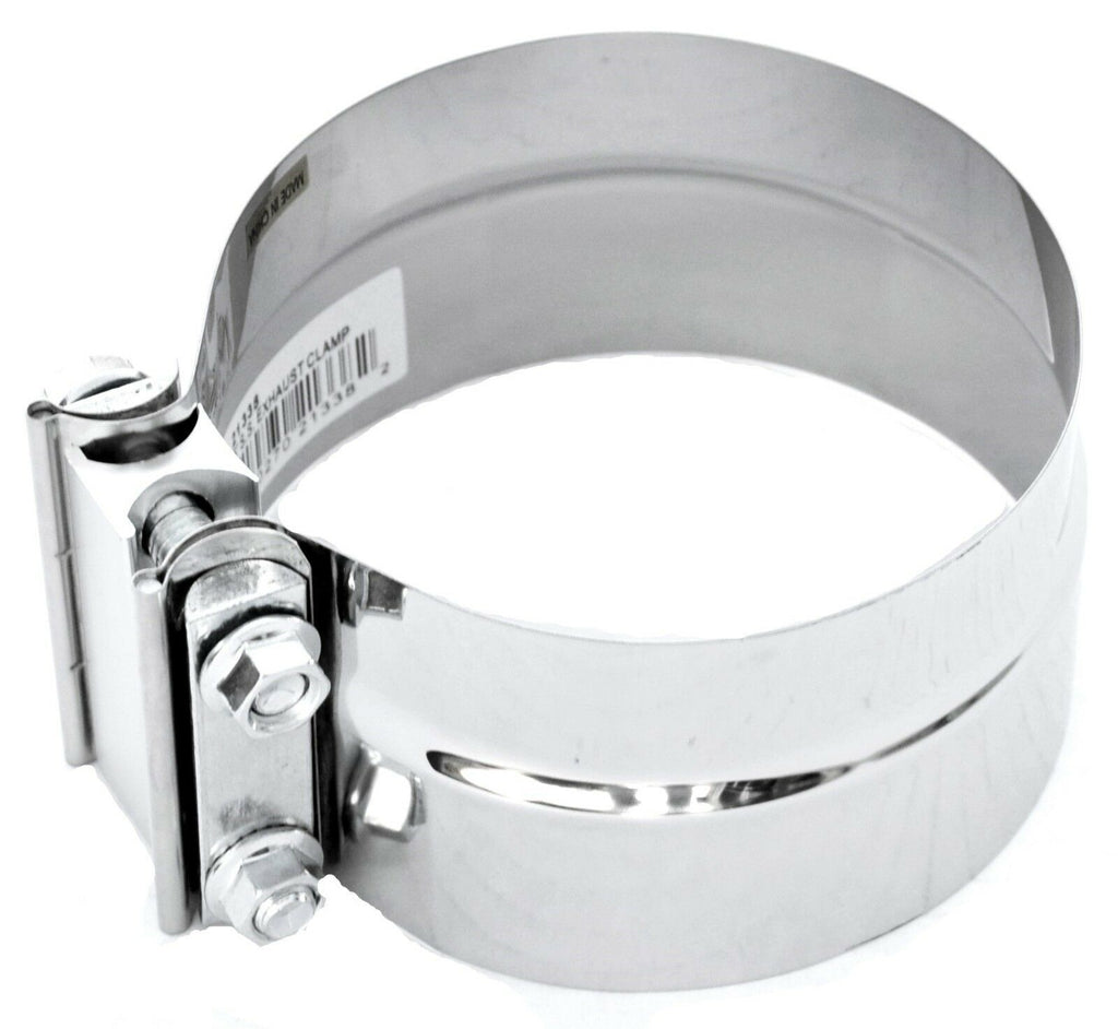 Exhaust Clamp 5” I.D./O.D. Preformed Stack Clamp Stainless Steel UP#21338 Each