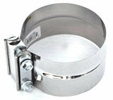 Exhaust Clamp 5” I.D./O.D. Preformed Stack Clamp Stainless Steel UP#21338 Each