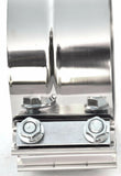 Exhaust Clamp 5” I.D./O.D. Preformed Stack Clamp Stainless Steel UP#21338 Each