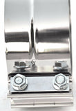 Exhaust Clamp 5” I.D./O.D. Preformed Stack Clamp Stainless Steel UP#21338 Each