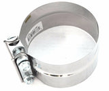 Exhaust Clamp 5” I.D./O.D. Preformed Stack Clamp Stainless Steel UP#21338 Each