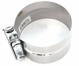 Exhaust Clamp 5” I.D./O.D. Preformed Stack Clamp Stainless Steel UP#21338 Each