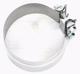 Exhaust Clamp 5” I.D./O.D. Preformed Stack Clamp Stainless Steel UP#21338 Each