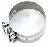 Exhaust Clamp 5” I.D./O.D. Preformed Stack Clamp Stainless Steel UP#21338 Each