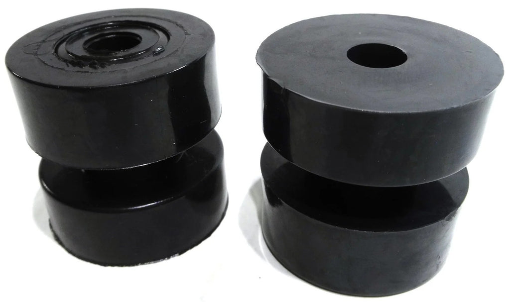 2-Round Exhaust Bracket Bushing for Peterbilt Stack Bracket Poly 3/4” UP#21351