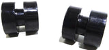 2-Round Exhaust Bracket Bushing for Peterbilt Stack Bracket Poly 3/4” UP#21351