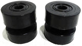 2-Round Exhaust Bracket Bushing for Peterbilt Stack Bracket Poly 3/4” UP#21351