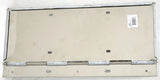 Stainless License Plate Holder Piano Hinge 18-1/4" x 7-1/4" Swing Mount UP21538