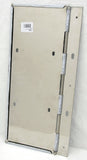 Stainless License Plate Holder Piano Hinge 18-1/4" x 7-1/4" Swing Mount UP21538