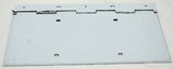 Stainless License Plate Holder Piano Hinge 18-1/4" x 7-1/4" Swing Mount UP21538