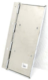 Stainless License Plate Holder Piano Hinge 18-1/4" x 7-1/4" Swing Mount UP21538