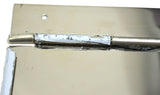 License Plate Triple Holder Stainless Steel 48 3/4" Long, 7 1/2" Wide UP#21540