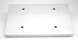 license plate holder single stainless steel 14x8 for Peterbilt KW Freightliner