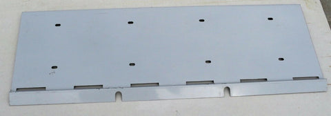 License Plate Holder Dual for Peterbilt Bumper Stainless 28-1/4" Wide UP#21553