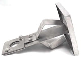 Adjustable Tow Pin Covers for Kenworth Bumper Holes 3.5" Stainless UP#21557 Pair