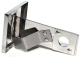 Adjustable Tow Pin Covers for Kenworth Bumper Holes 3.5" Stainless UP#21557 Pair
