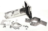 Adjustable Tow Pin Covers for Kenworth Bumper Holes 3.5" Stainless UP#21557 Pair