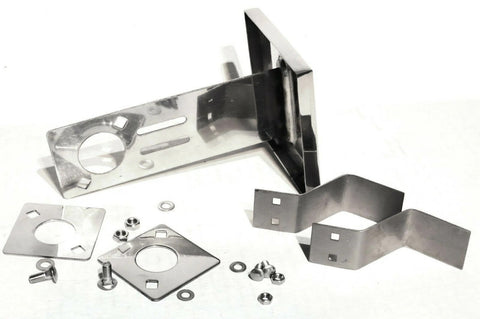 Adjustable Tow Pin Cover for Kenworth Bumper Holes 3.5" Stainless UP#21557 Each
