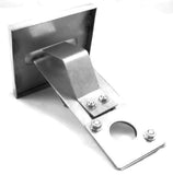 Adjustable Tow Pin Cover for Kenworth Bumper Holes 3.5" Stainless UP#21557 Each