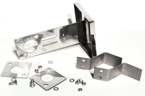 Adjustable Tow Pin Cover for Kenworth Bumper Holes 3.5" Stainless UP#21557 Each