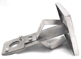 Adjustable Tow Pin Cover for Kenworth Bumper Holes 3.5" Stainless UP#21557 Each