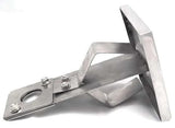 Adjustable Tow Pin Cover for Kenworth Bumper Holes 3.5" Stainless UP#21557 Each