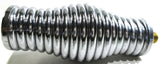 Truck CB Antenna Spring Super Heavy Duty 8ft Whips Chrome 3/8"x24 Mount UP21698