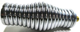 Truck CB Antenna Spring Super Heavy Duty 8ft Whips Chrome 3/8"x24 Mount UP21698