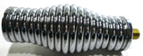 Truck CB Antenna Spring Super Heavy Duty 8ft Whips Chrome 3/8"x24 Mount UP21698