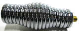 Truck CB Antenna Spring Super Heavy Duty 8ft Whips Chrome 3/8"x24 Mount UP21698