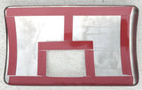 Glove Box Cover for 379 389 388 Peterbilt 2006& up Stainless Tape Mount UP#21715