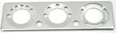 A/C Heater Control Plate HVAC for Peterbilt 2006 & Up Stainless Steel UP#21717