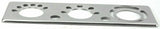 A/C Heater Control Plate HVAC for Peterbilt 2006 & Up Stainless Steel UP#21717