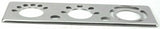 A/C Heater Control Plate HVAC for Peterbilt 2006 & Up Stainless Steel UP#21717