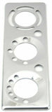 A/C Heater Control Plate HVAC for Peterbilt 2006 & Up Stainless Steel UP#21717
