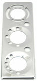 A/C Heater Control Plate HVAC for Peterbilt 2006 & Up Stainless Steel UP#21717