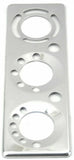 A/C Heater Control Plate HVAC for Peterbilt 2006 & Up Stainless Steel UP#21717